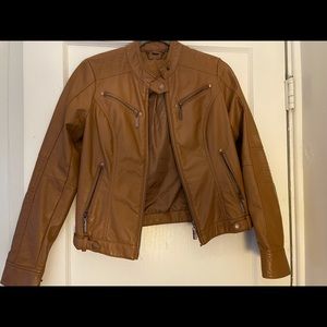Faux Leather Jacket